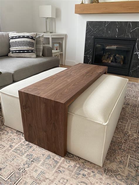 ottoman coffee table on wheels